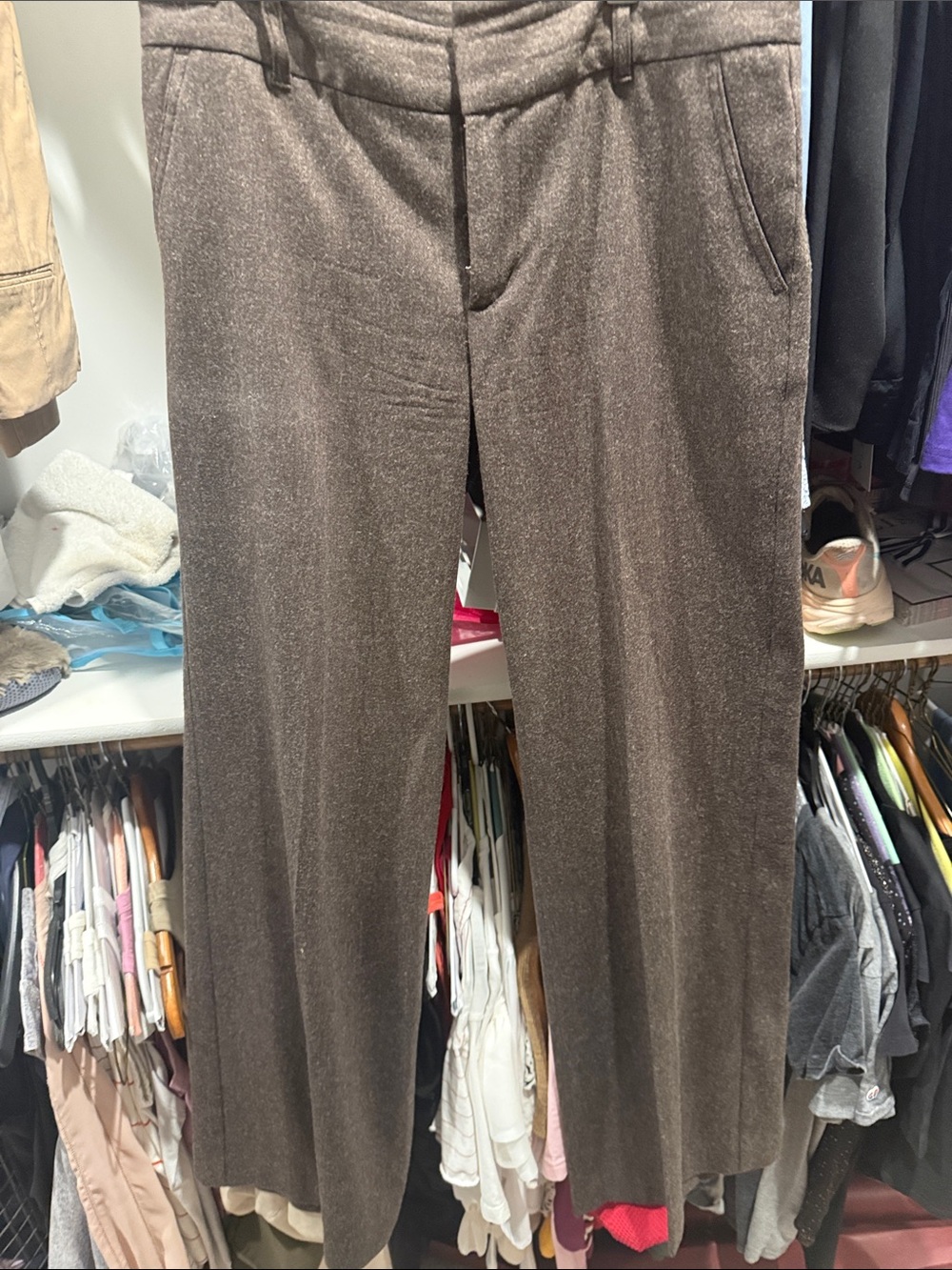 Marc by Marc Jacobs Men's Chocolate Brown Dress Pants